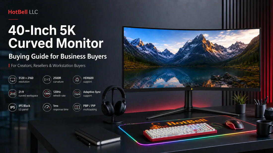 40-inch 5K curved monitor buying guide for business buyers and resellers