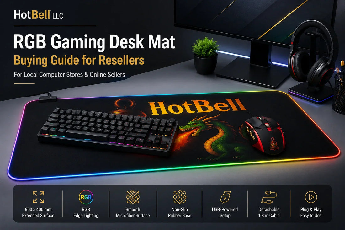 RGB gaming desk mat buying guide for local computer stores and online sellers