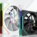 HotBell 120mm ARGB PWM Computer Building Fan