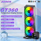 HotBell 360mm ARGB Liquid CPU Cooler with Screen