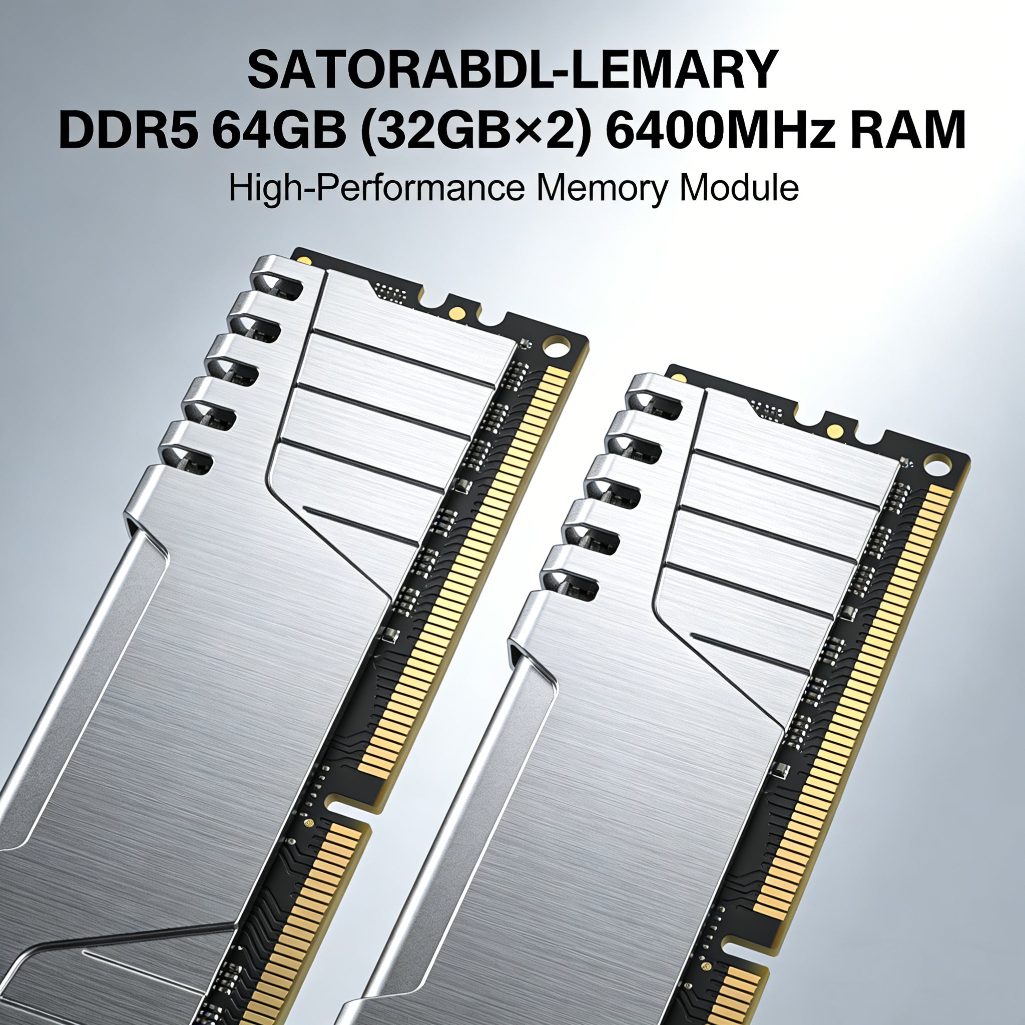 DDR5 64GB 6400MHz RAM Kit (32GB x 2)