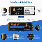 HotBell 2TB NVMe M.2 2280 SSD