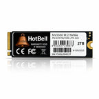 HotBell NVMe M.2 SSD with label on a white background