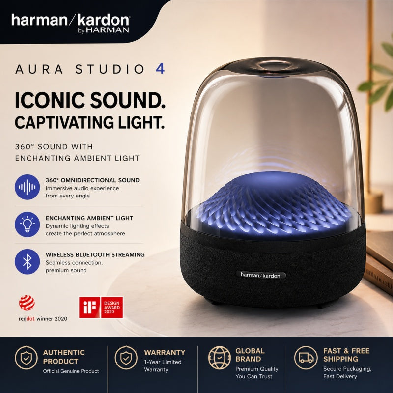Harman Kardon SoundSticks 4 Bluetooth Wireless Speaker System - White