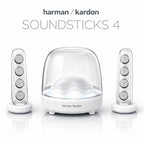 Harman Kardon SoundSticks 4 Bluetooth Wireless Speaker System - White