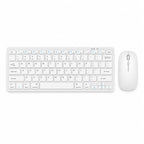 HotBell Wireless Keyboard & Mouse Combo, Bluetooth + 2.4G, for Office