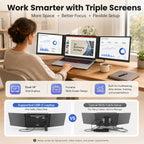 HotBell S8 Ultra Triple-Screen Laptop Extender Wholesale, Dual 14-Inch FHD IPS Monitors